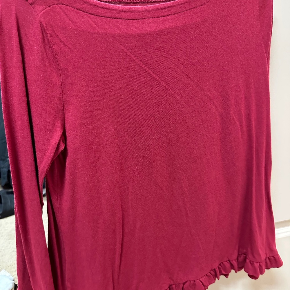 LOFT  Red Shirt